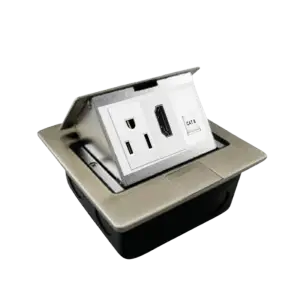 (Consulta Existencias) Caja de Piso, Acero Inoxidable