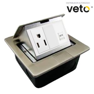 Caja de Piso Acero Inoxidable