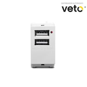 Módulo Cargador Doble USB 2.1 Amp.